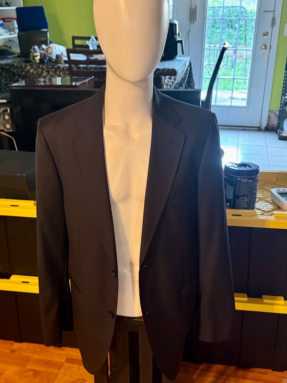 Dolce & Gabbana Black Two-Button Tailored Suit Jacket